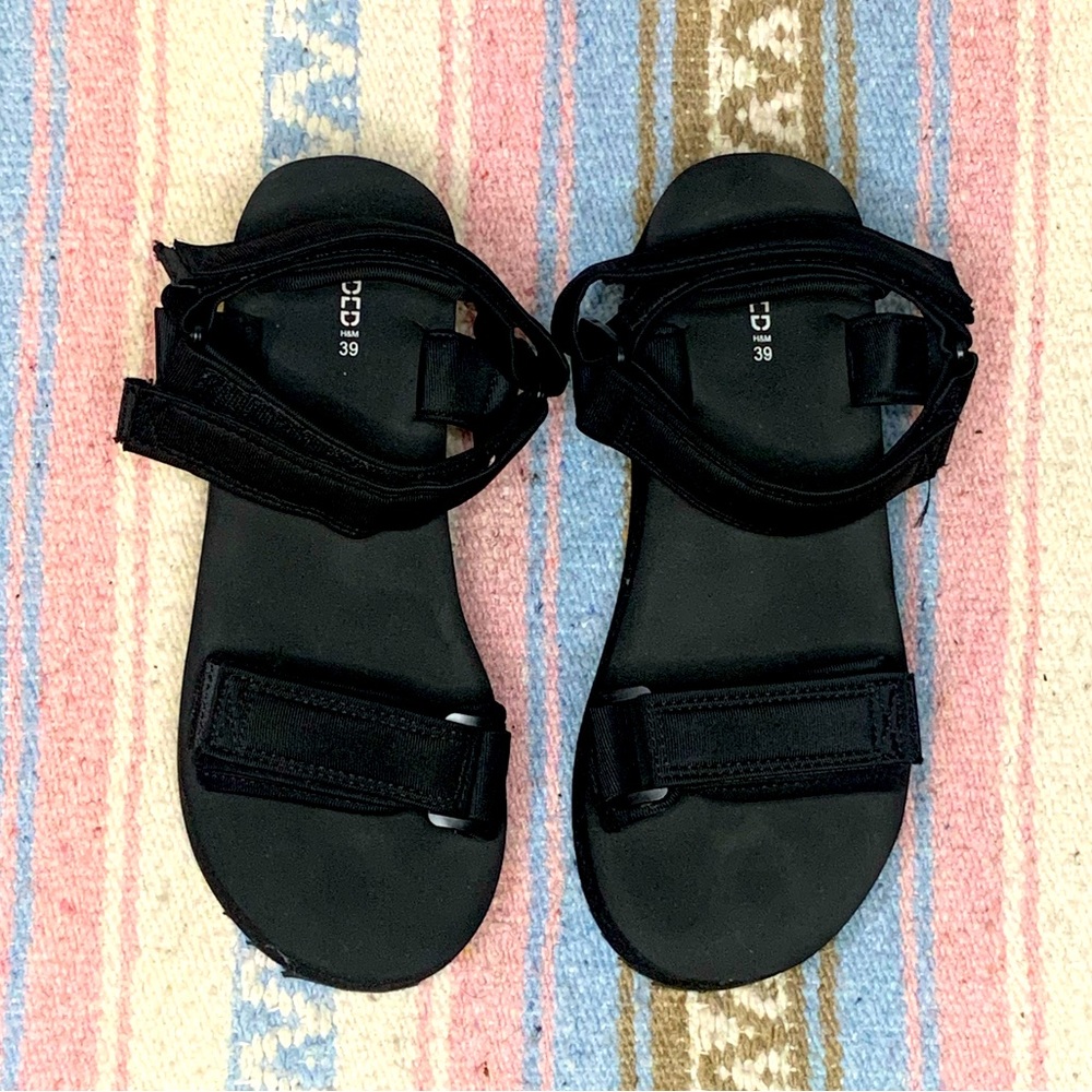 Black Women's Sport Sandals - Unbranded